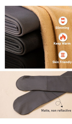 Mallas Térmicas De Invierno Translúcidas Para Mujer