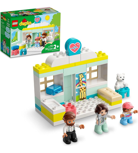 Lego Duplo Doctor Visita 10968 - Juego De Construcción De La