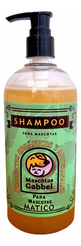 Shampoo Matico Orgánico Para Mascotas - 500 Ml -  Gabbel