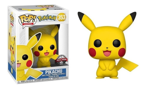 Funko Pop Pikachu #353 Pokemon Special Edition Regalosleon