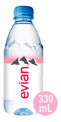 Evian Agua Natural Mineral 330ml