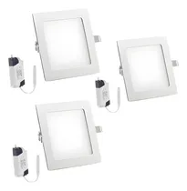 Comprar Foco Plafon Techo 3 Unidades Lampara Cocina Led Embutidos 18w Lamparas De Techo Focos Led Qatarshop Lampara De Techo Led Lamparas Led Techo Focos Plafon Embutidos Lamparas Led Techo