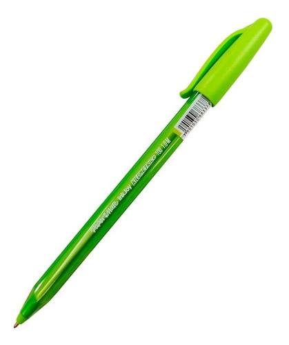 Boligrafo Paper Mate Kilometrico Inkjoy Lima 12 Piezas