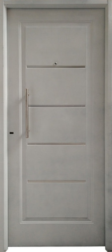 Imagen 1 de 6 de Puerta Doble Chapa 80x200 Barral Inserto Terra Alfa Metal