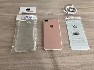 iPhone 7 Plus 128 Gb Ouro Rosa - Veja Video 161229#