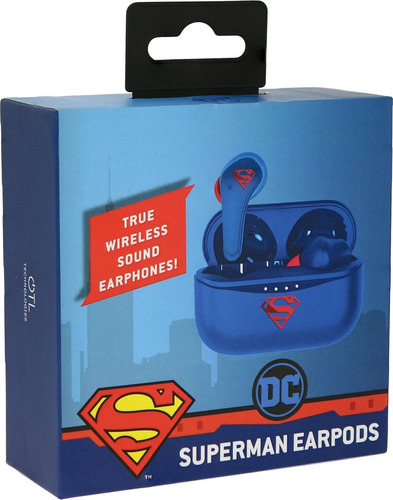 Earpods Tws Dc Superman Otl Inalámbricos 