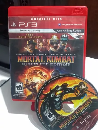 Mortal Kombat 9 Komplete Edition BR Midia Digital Ps3 - WR Games Os  melhores jogos estão aqui!!!!