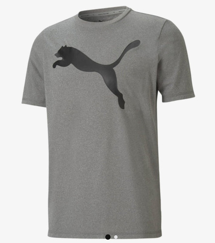 Camiseta  Puma Hombre- Cr Gray