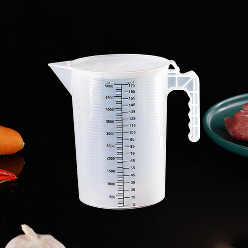 Jarra De Plástico Transparente Con Tapa De 5000 Ml Para