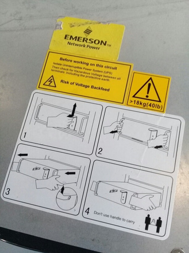 Módulo De Potência Emerson Nxr Pm30 30kva Para Gabinete (Usado)