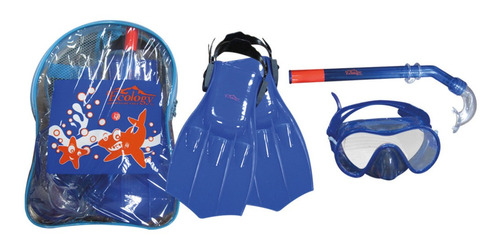 Set De Buceo Ecology Gafas De Agua Snorkel Para Niños