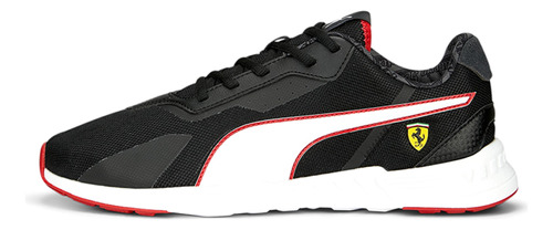 Tenis Puma Ferrari Tiburion Hombre-negro/blanco