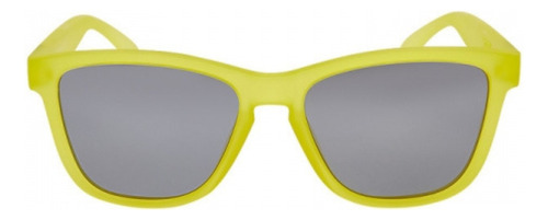 Óculos De Sol Yopp Polarizado Uv400 Queijo Suíço Armação Amarelo Lente Prateado
