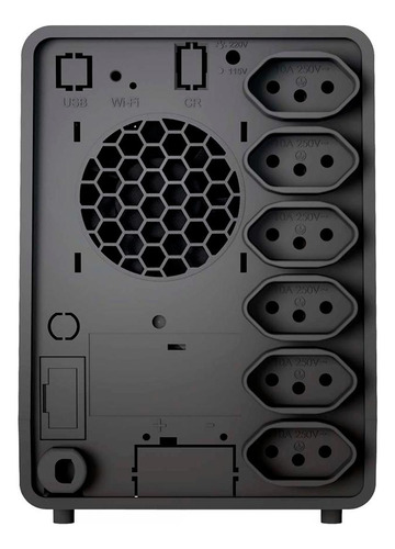 Nobreak Sms Lite 1200va Semissenoidal Com 6 Tomadas 0029203
