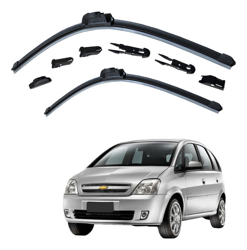 2 Plumas Limpiaparabrisas Reluvsa P/ Chevrolet Meriva 2005