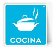 Comprar Señalamiento Cocina Letrero Señal Informativos 20x20