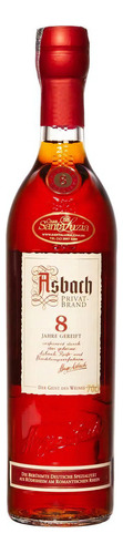 Conhaque Brandy Asbach Privat 8 Anos 40% Vol Underberg 700ml