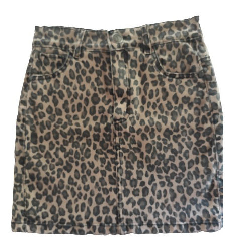 Minifalda Animal Print