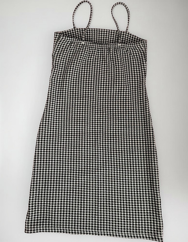 Vestido Jumper Elastizado Pie De Pull Talle Xs