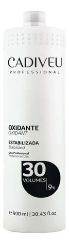 Oxidante Profissional Cadiveu 900ml - Escolha O Volume Escolha O Volume Ox 30 Volumes 9% De 900ml