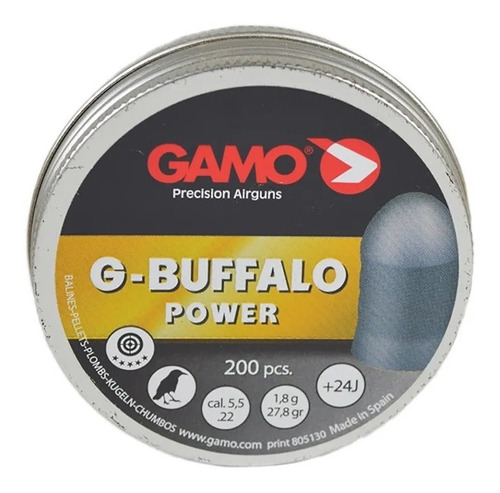 Balines Gamo Buffalo 5,5mm X 200 Caza Pesado