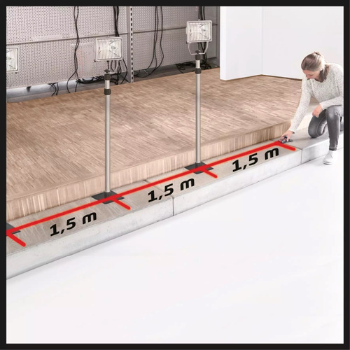Medidor De Distancia Laser Tc-ld 50 Einhell