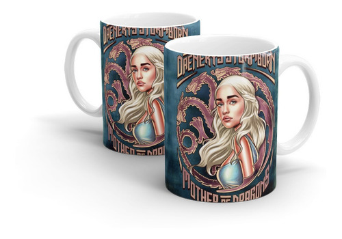 Imagem 1 de 3 de Caneca Personalizada Daenerys Got By Renato Cunha - Beek