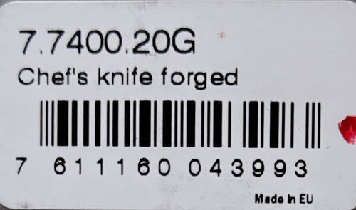 Victorinox Cuchillo Grand Maître Para Chef 7.7400.20g Café