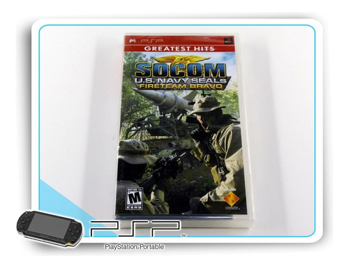 Socom Us Navy F Bravo Portable Psp  Padrão Psp Físico