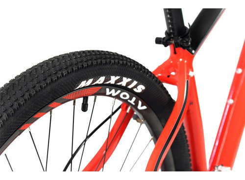 Bicicleta Mtb Atom Burner Aro 29 Rojo/negro