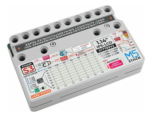 Tarjeta Desarrollo M5stack Card Computer M5stamps3 Esp32 S3