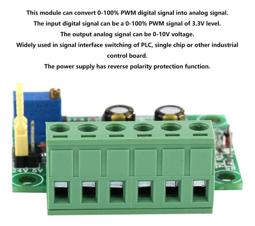 33v Pwm A 0 A 10 A 10v Convertidor De Voltaje Módulo De De