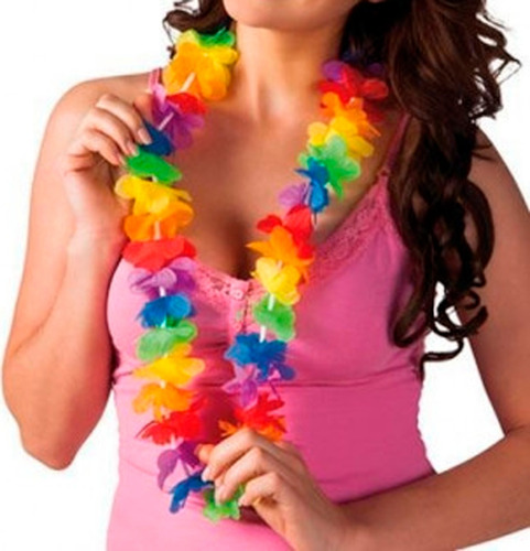 100 Collares Hawaianos Batucada Carnaval Boda Cumple Xv Años