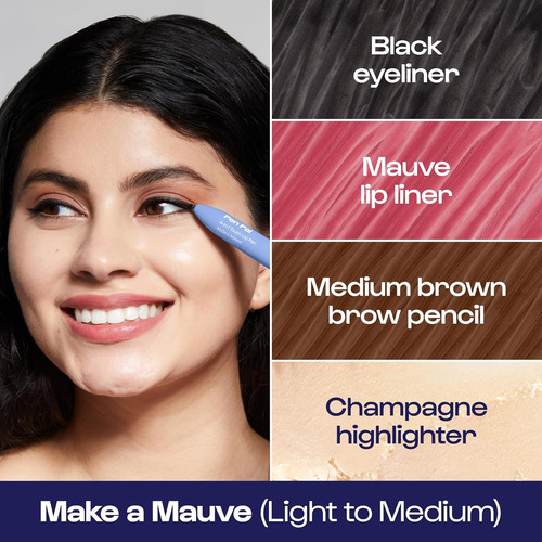 Alleyoop Pen Pal Touch-up Lápiz De Maquillaje 4 En 1, Make A
