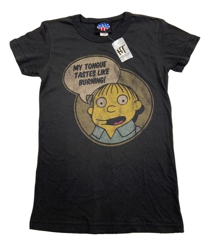 Blusa Dama Playera Ralph The Simpsons Junk Food Mediana