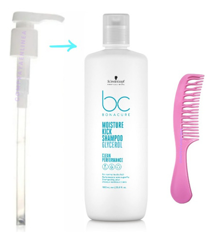 Shampoo Bonacure Moisture Kick Litro Hi - mL a $165