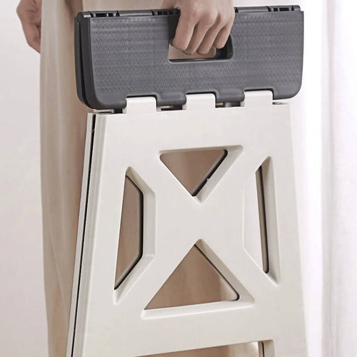 Piso Plegable Taburete Banquito Portátil Escala 31x21x27