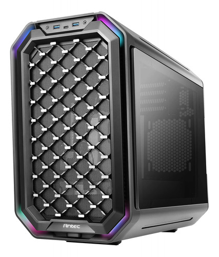 Antec Dark Cube Itx Case,m-atx, Itx,vidrio,20.157 X 9.449 X.