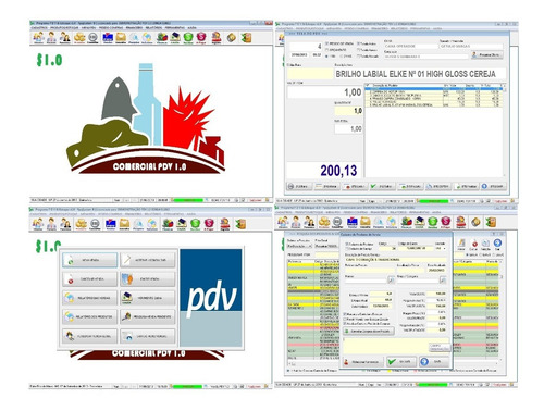 Programa Pdv Frente De Caixa, Estoque E Financeiro V1.0
