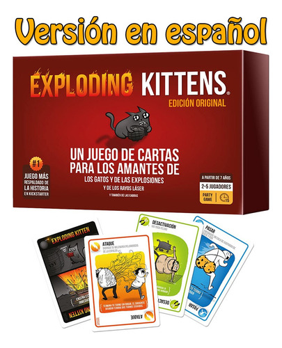 Juego De Mesa En Español: Aventura Explosiva