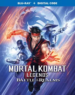 Blu-ray Mortal Kombat Legends Battle Of The Realms