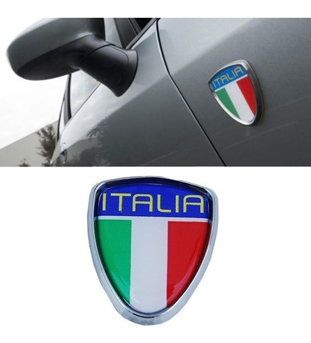 Emblema Escudo Italia Linh Fiat Idea Stilo Palio Siena Punto