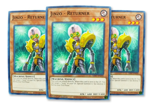 Yugi-oh! Jinzo Returner Led7-en039 Comun