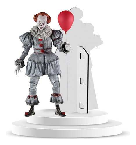Figura De It Payaso Eso A Tamaño Real Decoracion De Hallowen