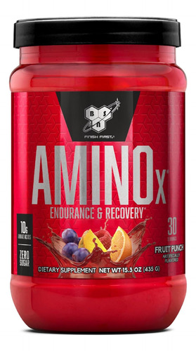 Bsn Amino X Recovery & Endurance Com Bcaas, Ponche De Fruta