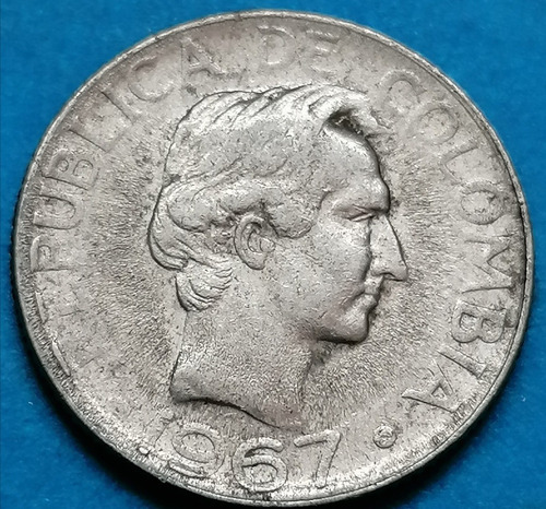 Colombia Moneda 10 Centavos 1967