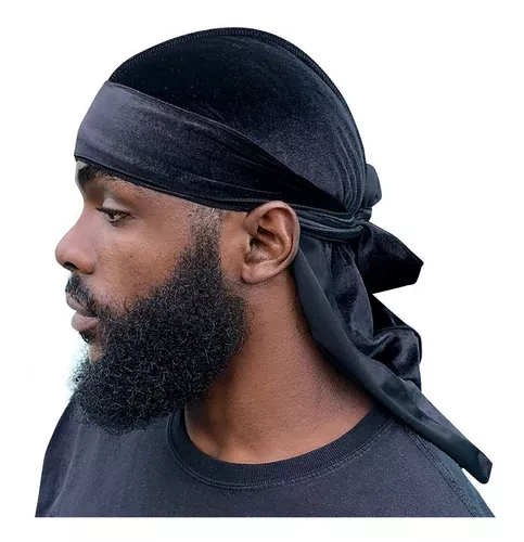 Durag Bandana De Cetim Dureg para 360° Waves - 10 cores - Escorrega o Preço