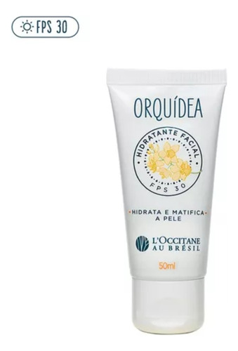 Hidratante Facial Fps 30 Orquídea 50ml L'occitane Au Brésil