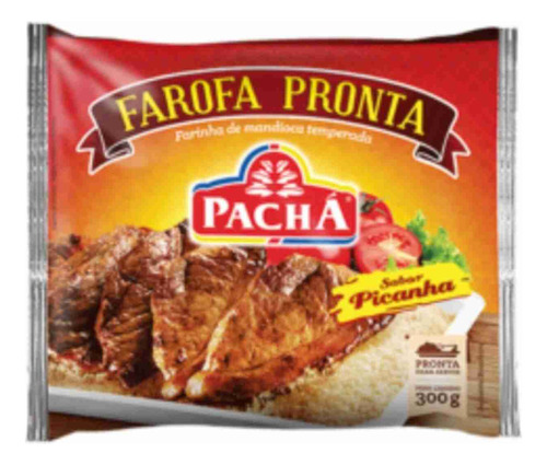 Farofa Pronta Temperada Sabor Picanha 300g -  Pachá