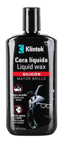 Cera Liquida Silicon Para Auto Brillo Pintura 473ml 57088
